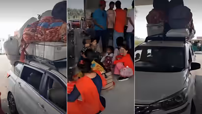 Uttarakhand Car Video 16 People in 7 Seater Ertiga Shocking Video Exposes Bribe Claim and Dangerous Overloading