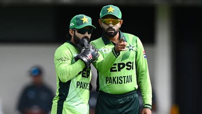 Babar Azam and Mohammad Rizwan