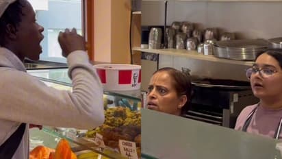 African-British Man Eats 'KFC Food' Inside ISKCON's Vegetarian Restaurant, Sparks Outrage (WATCH)