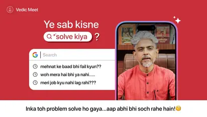 Vedic Meet connects you with India's Top 5% astrologers