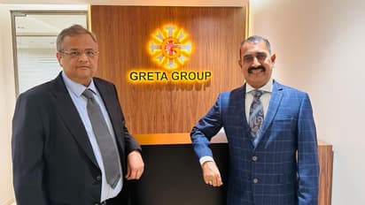 Nitesh Chaudhari, Chairman of Greta Group and Rajshekhar Kudupali, Managing Director, Greta Minerals