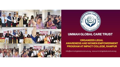 Ummah Global Care Trust Organizes Legal Awareness and Women Empowerment