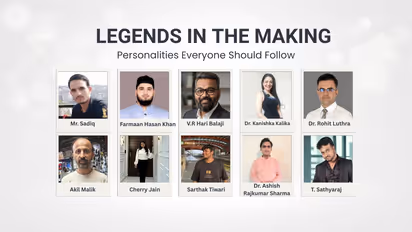Legends in the Making: Personalities Everyone Should Follow