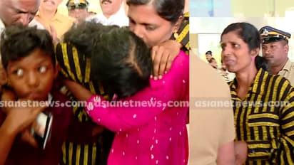 Suja, Midhun's mother landed kochi