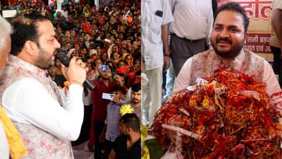 20000 plus Sisters Tie Rakhi to Pushpendra Pratap Singh in UPs Bhagwantnagar