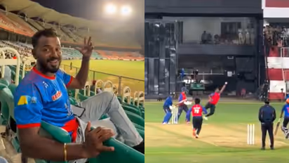 Fan Reacts Sanju Samson Catch