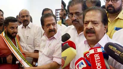 ramesh chennithala visits sujith