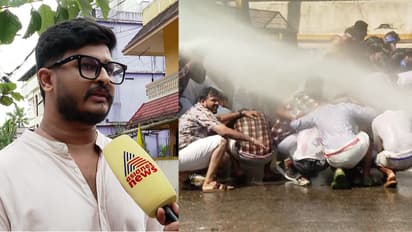 police water cannons