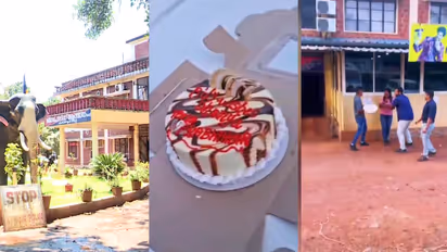 birthday celebration at police station