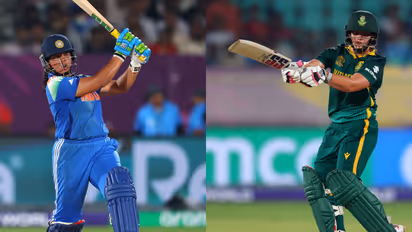 Richa Ghosh and Nadine De Klerk