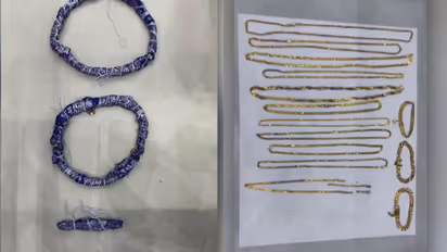 Gold seized at Thiruvananthapuram airport