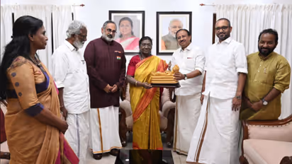 BJP team meets President Draupadi Murmu