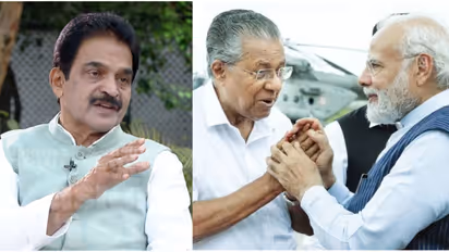 pinarayi vijayan and kc venugopal