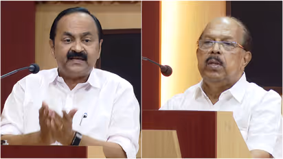 G Sudhakaran and VD Satheesan