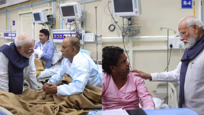 PM visits Delhi blast victims