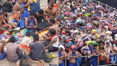 sabrimala crowd