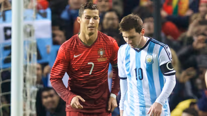 Cristiano Ronaldo and Lionel Messi