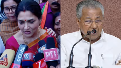 Khushbu, Pinarayi Vijayan