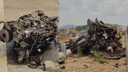 Over speeding BMW accident