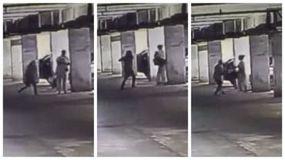 woman was beaten up for feeding a stray dog