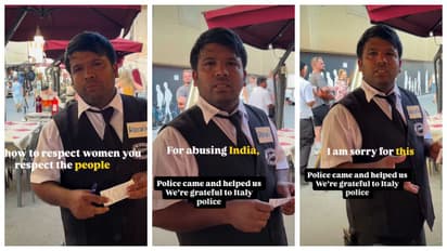 Bangladeshi waiter in Italy