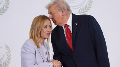 donald trump meloni