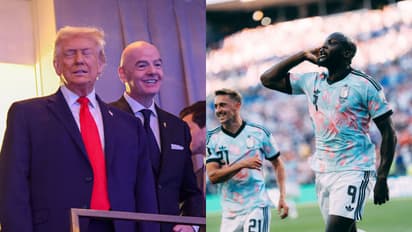 Gianni Infantino-Donald Trump-Belgium