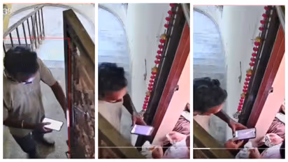 Delivery Agent Trying To Enter Customer's Home