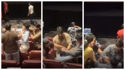 fight in the theater