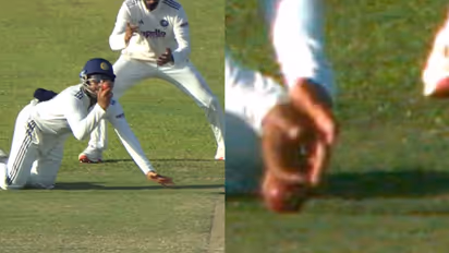 Dhruv Jurel Catch