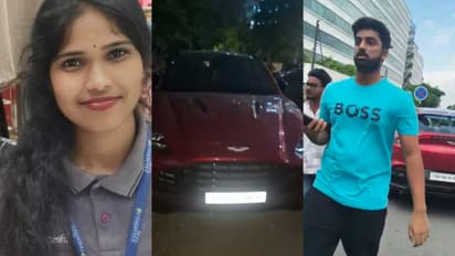 hyderabad aston martin car accident