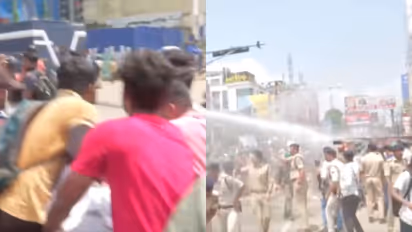 bihar students protest