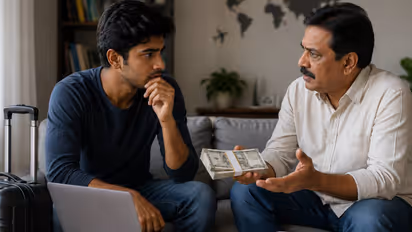 father offer 30 lakh to leave india