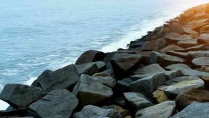 ponnani beach tetrapod project