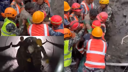 nepal tunnel rescue