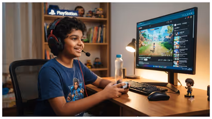 9 years old gamer