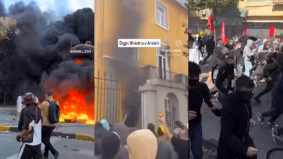 albania students protest