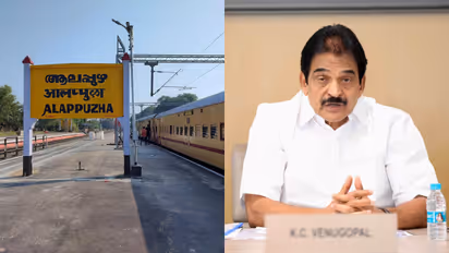 kc venugopal alappuzha railway dhanbad express