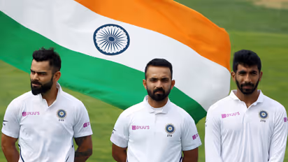 Virat Kohli-Ajinkya Rahane-Jasprit Bumrah
