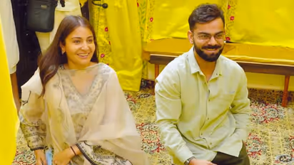 Virat kohli im vrindavan with anushka