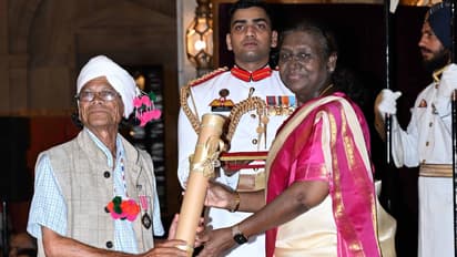 Pandiram Mandavi of Garhbengal chattisgarh honore with padma shri