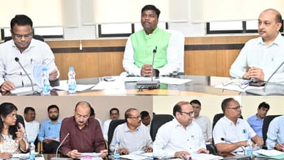 Chhattisgarh Kedar Kashyap review meeting