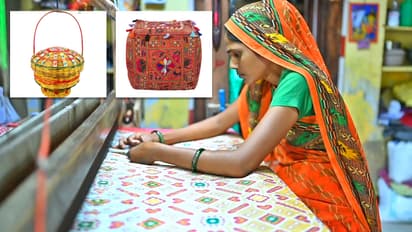 Gujarat iNDEXT C fairs exhibitions helped handloom handicraft artisans