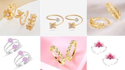 Silver toe ring design Fancy bichhiya ideas under rs 500 for new brides