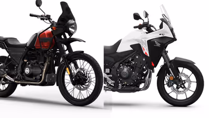 HONDA NX5--ROYAL ENFIELD HIMALAYAN 
