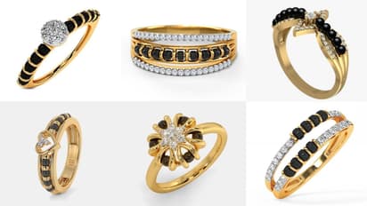 Gold Mangalsutra Ring Designs Latest 4 Gram Lightweight Mangalsutra Ring Ideas