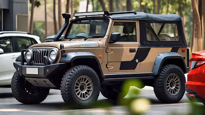 ai generated mahindra car  