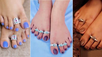 Silver Elegant Toe Rings Under 499 Rs
