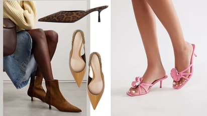 Kitten heels Designs under 500 for Daily Use