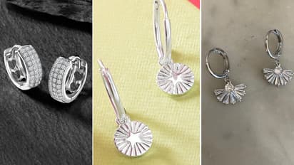 Silver Huggies Earrings Buy Trendy Designs Under Rs 1K